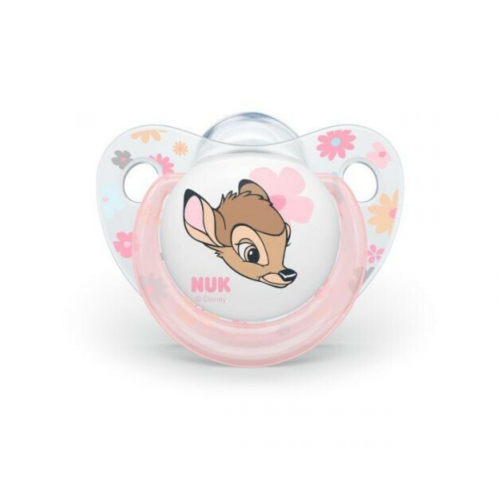 NUK Disney Classics Trendline Bambi Πιπίλα Σιλικόνης 0-6 μηνών 1 τεμάχιο (10.730.525)